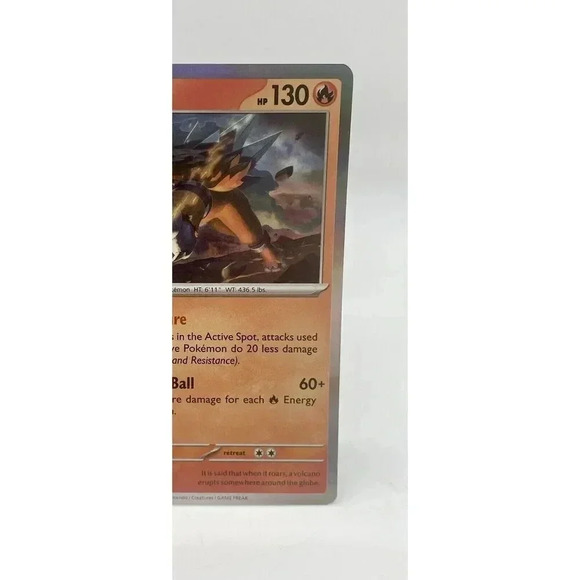 Entei 030/197 Sv03: Obsidian Flames Pokemon TCG Holo Mint Unplayed - Picture 4 of 7